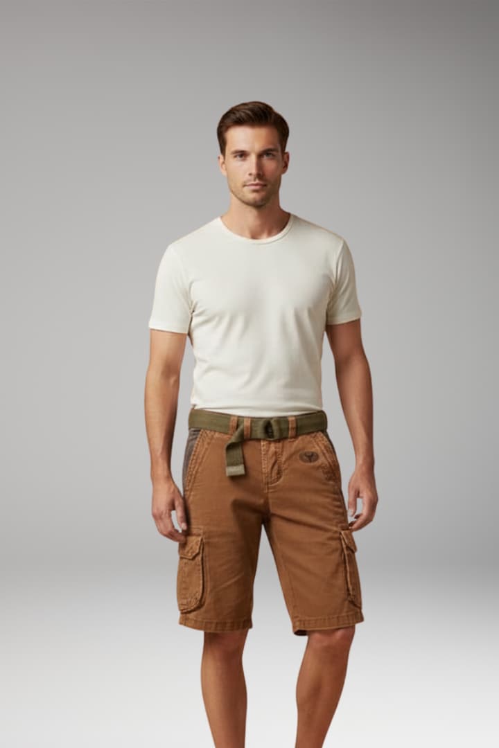 Men’s Cargo Shorts with Multiple Pockets