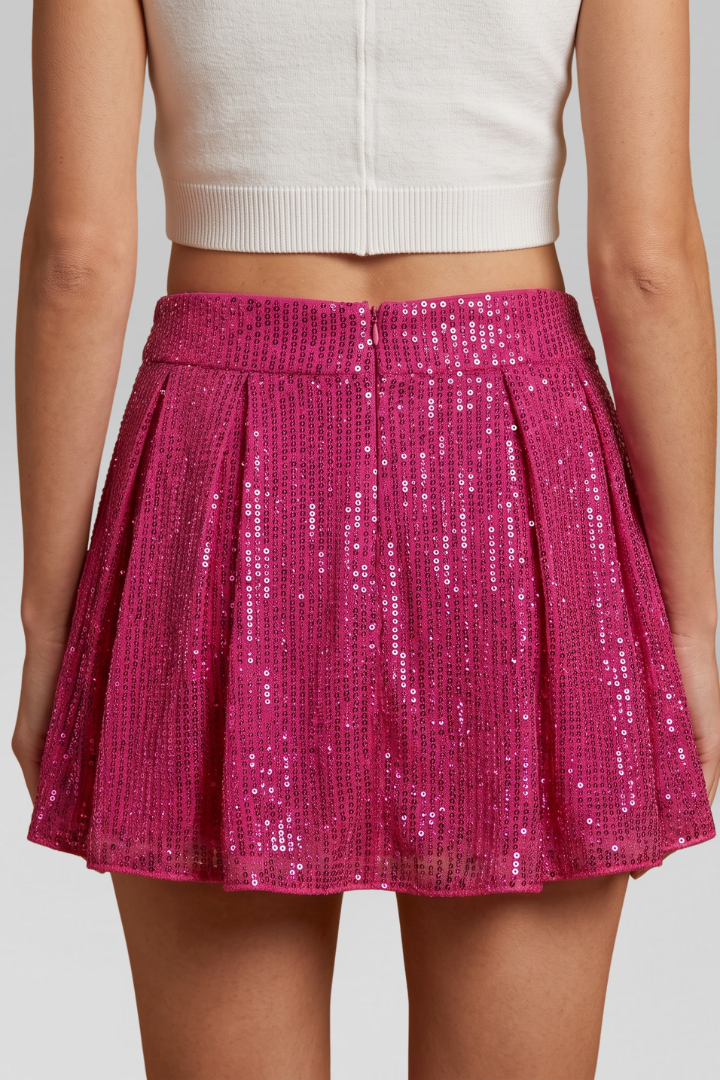 Women Party Sequined Shorts for Evening Holiday Special Occasion