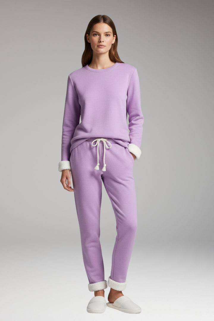 Women’s Two Piece Set with Lined Interior and Drawstring Waist